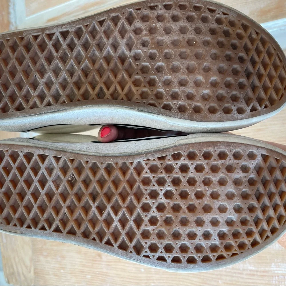 Vans Black and White Checkered Slip-Ons - Picture 5 of 5